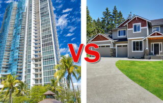 The differences, pros and cons of condos vs. single-family homes